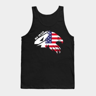 My Independence Day 4th July with Eagle Tank Top